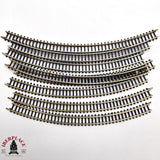 ♻️ 2da mano - Märklin 8x 8520 vías curvas 195mm Z escala 1:220 E14