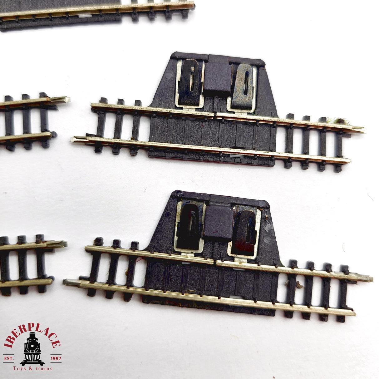♻️ 2da mano - Märklin 5x 8588 Vía de aislamiento 55 mm Z escala 1:220 E14