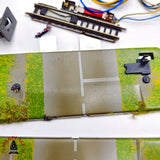 ♻️ 2da mano - Märklin paso a nivel para piezas o restaurar Z escala 1:220 E14