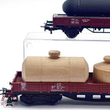 ♻️ 2da mano - Märklin 2x vagones plataforma DB con carga H0 escala 1:87 E14