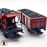 ♻️ 2da mano - Märklin 2x vagón abierto y vagón tolva con carbón DB H0 escala 1:87 E14