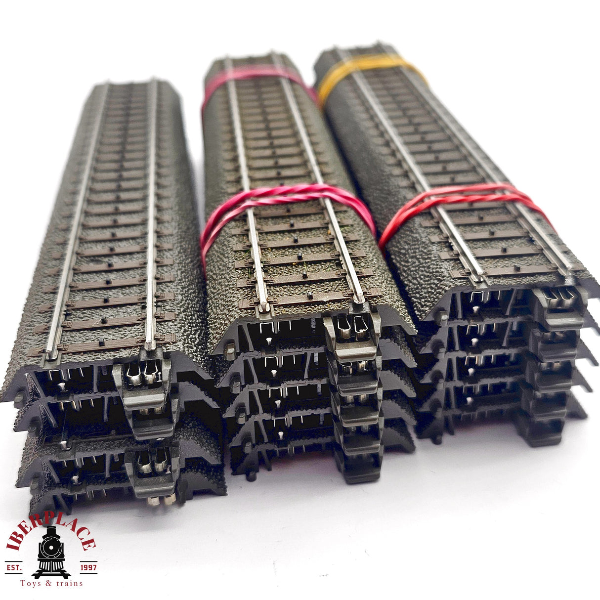 ♻️ 2da mano - Märklin 14x 24188 vías rectas 188mm sistema C H0 escala 1:87 E14 2/3