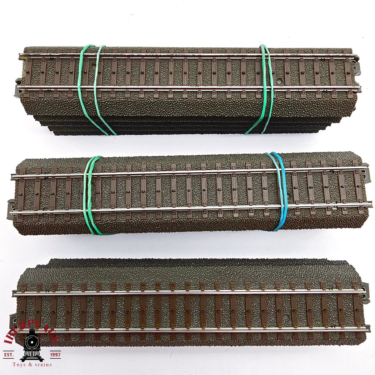 ♻️ 2da mano - Märklin 14x 24188 vías rectas 188mm sistema C H0 escala 1:87 E14