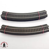 ♻️ 2da mano - Märklin 8x 24230 vias curvas 437,5 mm / 30° sistema C H0 escala 1:87 E14