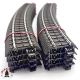 ♻️ 2da mano - Märklin 8x 24230 vias curvas 437,5 mm / 30° sistema C H0 escala 1:87 E14