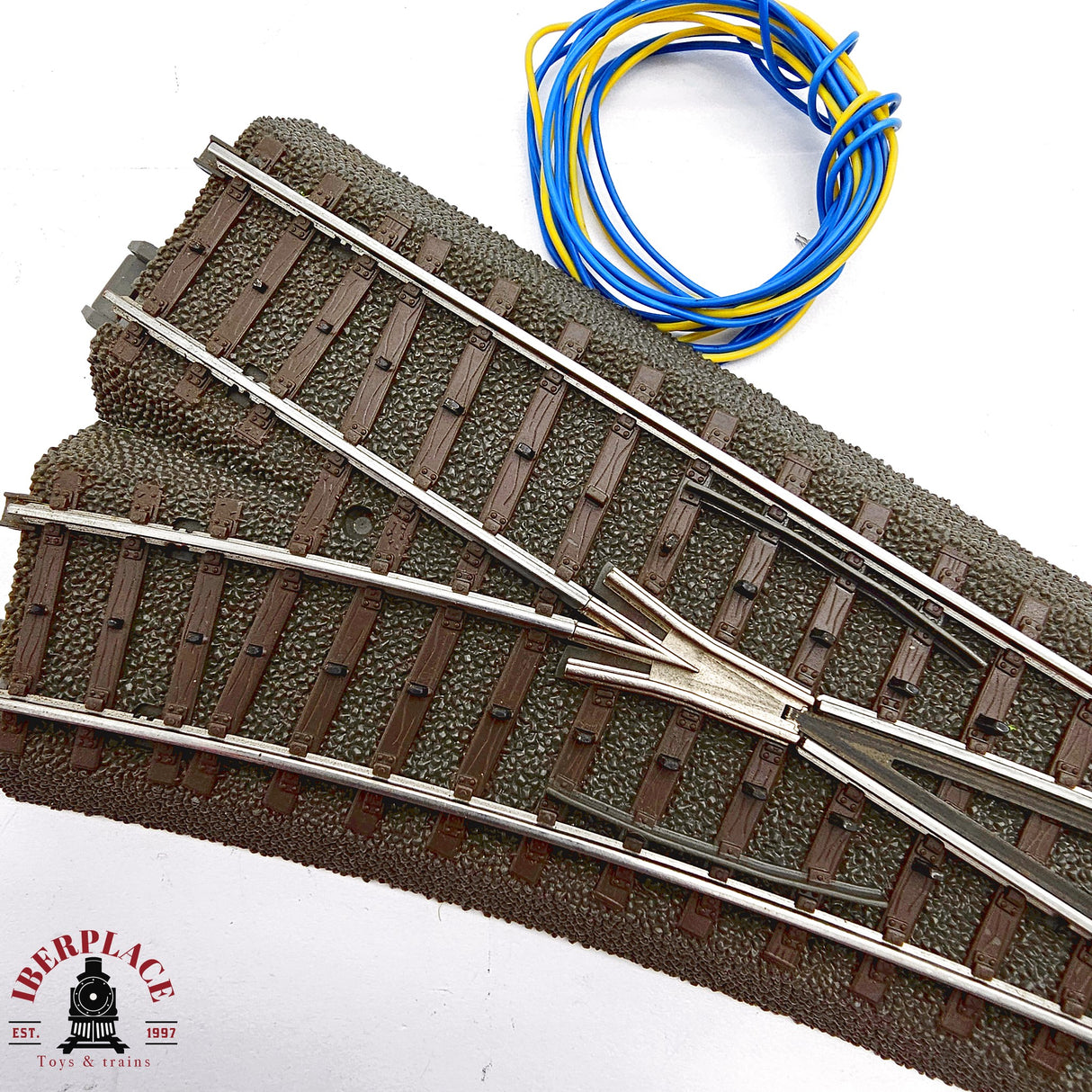 ♻️ 2da mano - Märklin 24611 desvío a la izquierda sistema C H0 escala 1:87 E14