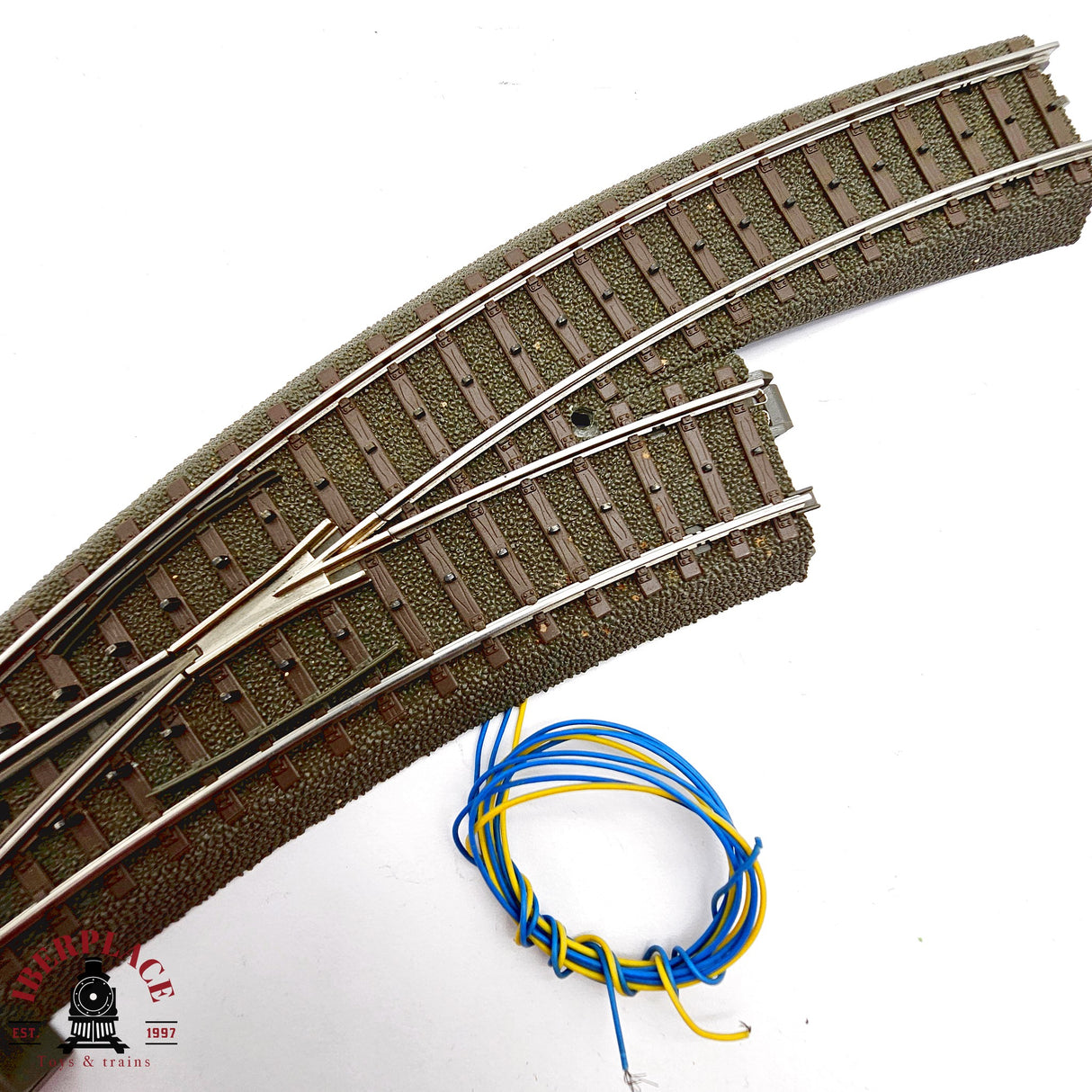 ♻️ 2da mano - Märklin  24672 desvío curvo a la derecha sistema C H0 escala 1:87 E14