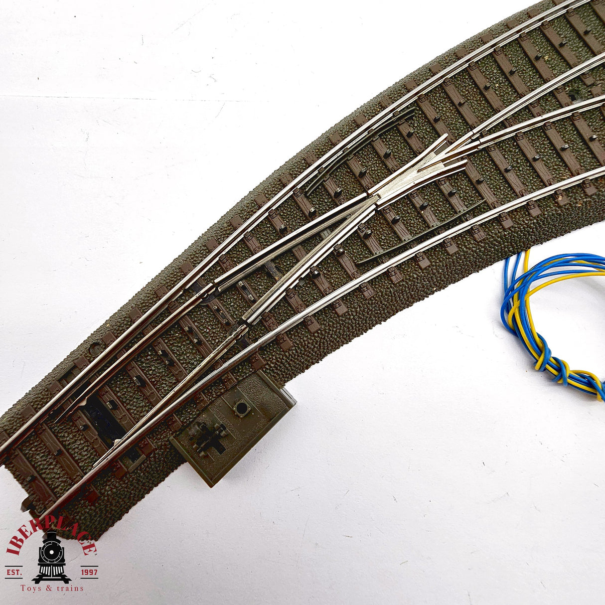 ♻️ 2da mano - Märklin  24672 desvío curvo a la derecha sistema C H0 escala 1:87 E14