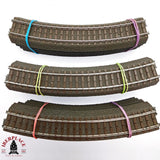 ♻️ 2da mano - Märklin 14x  24130 vías curvas 360 mm / 30°sistema C H0 escala 1:87 E14