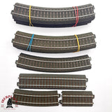 ♻️ 2da mano - Märklin 14x 24130 24215 vías curvas sistema C H0 escala 1:87 E14
