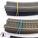 ♻️ 2da mano - Märklin 14x 24130 24215 vías curvas sistema C H0 escala 1:87 E14