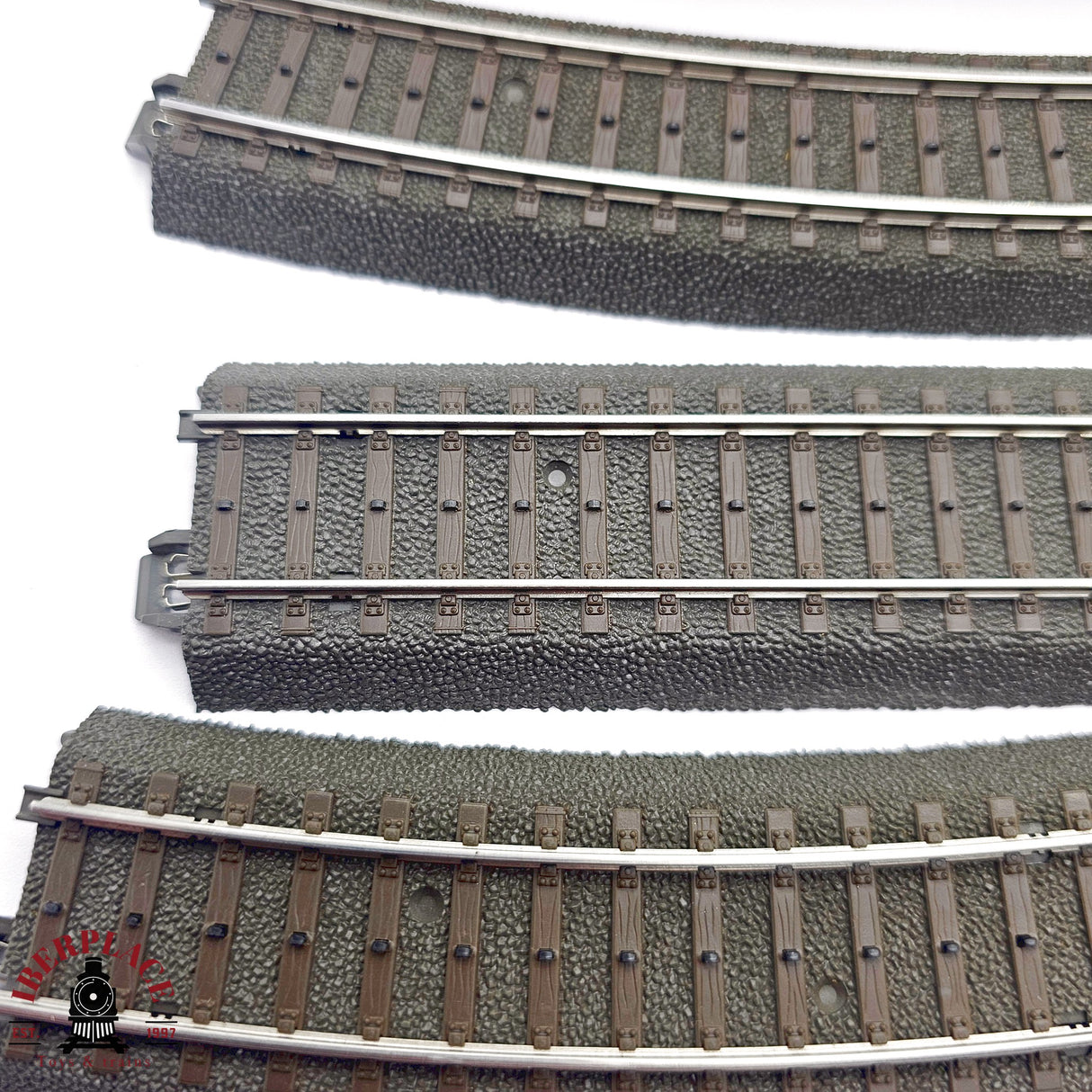 ♻️ 2da mano - Märklin 14x 24130 24215 vías curvas sistema C H0 escala 1:87 E14