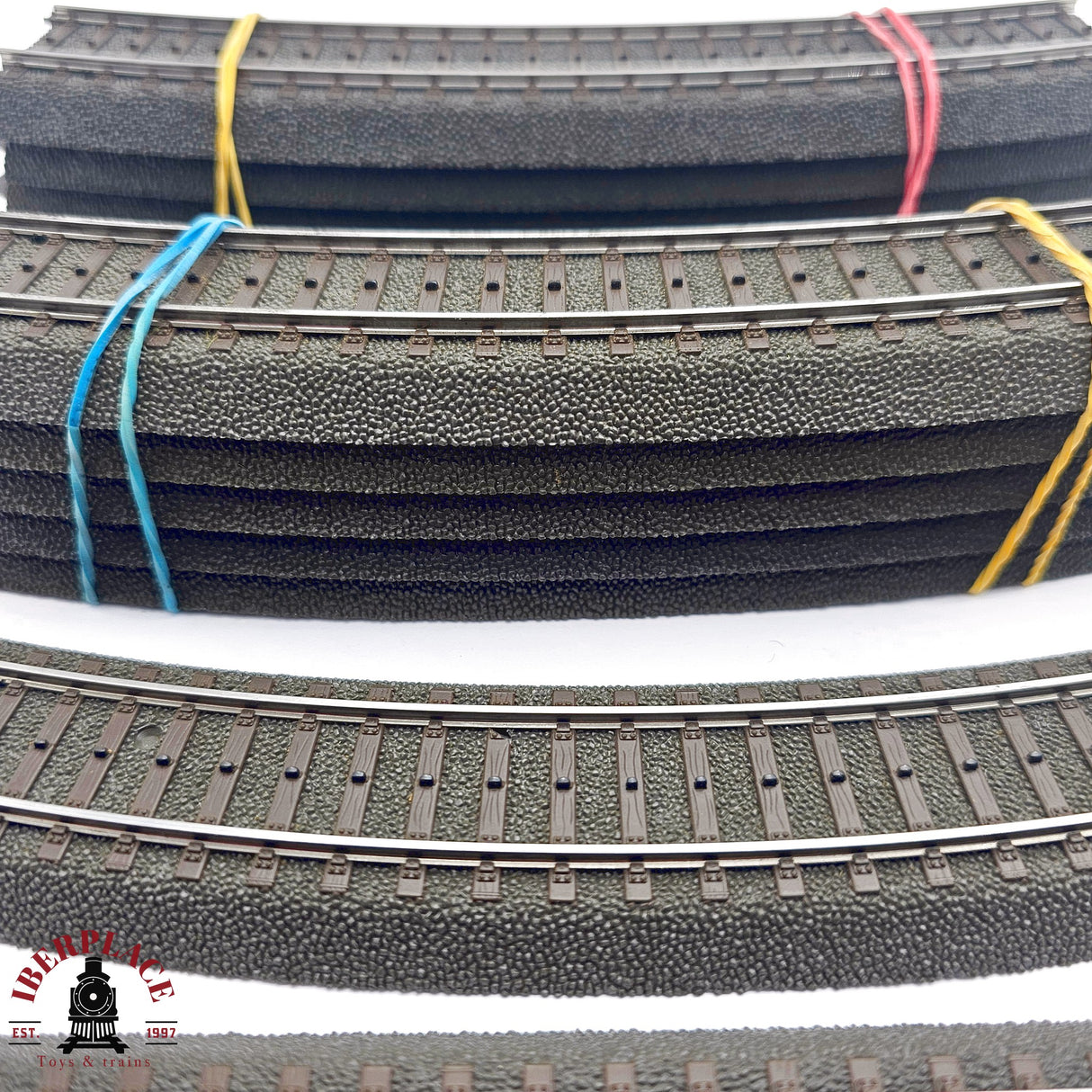 ♻️ 2da mano - Märklin 14x 24130 24215 vías curvas sistema C H0 escala 1:87 E14