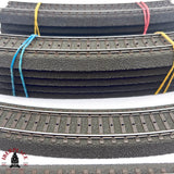 ♻️ 2da mano - Märklin 14x 24130 24215 vías curvas sistema C H0 escala 1:87 E14