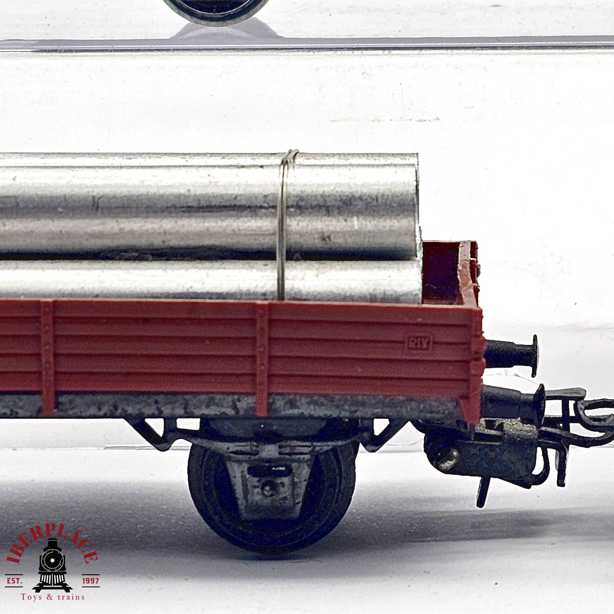 ♻️ 2da mano - Märklin 3x vagones plataforma DB H0 escala 1:87 E14