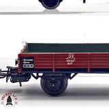 ♻️ 2da mano - Märklin 3x vagones plataforma DB H0 escala 1:87 E14
