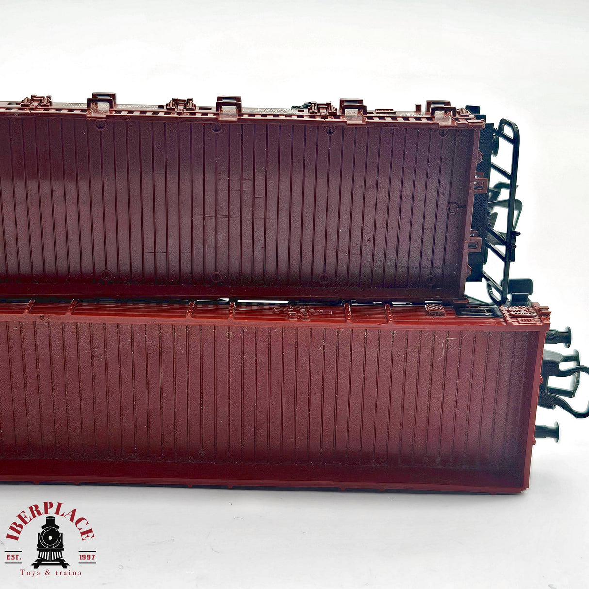 ♻️ 2da mano - Märklin 3x vagones plataforma DB H0 escala 1:87 E14