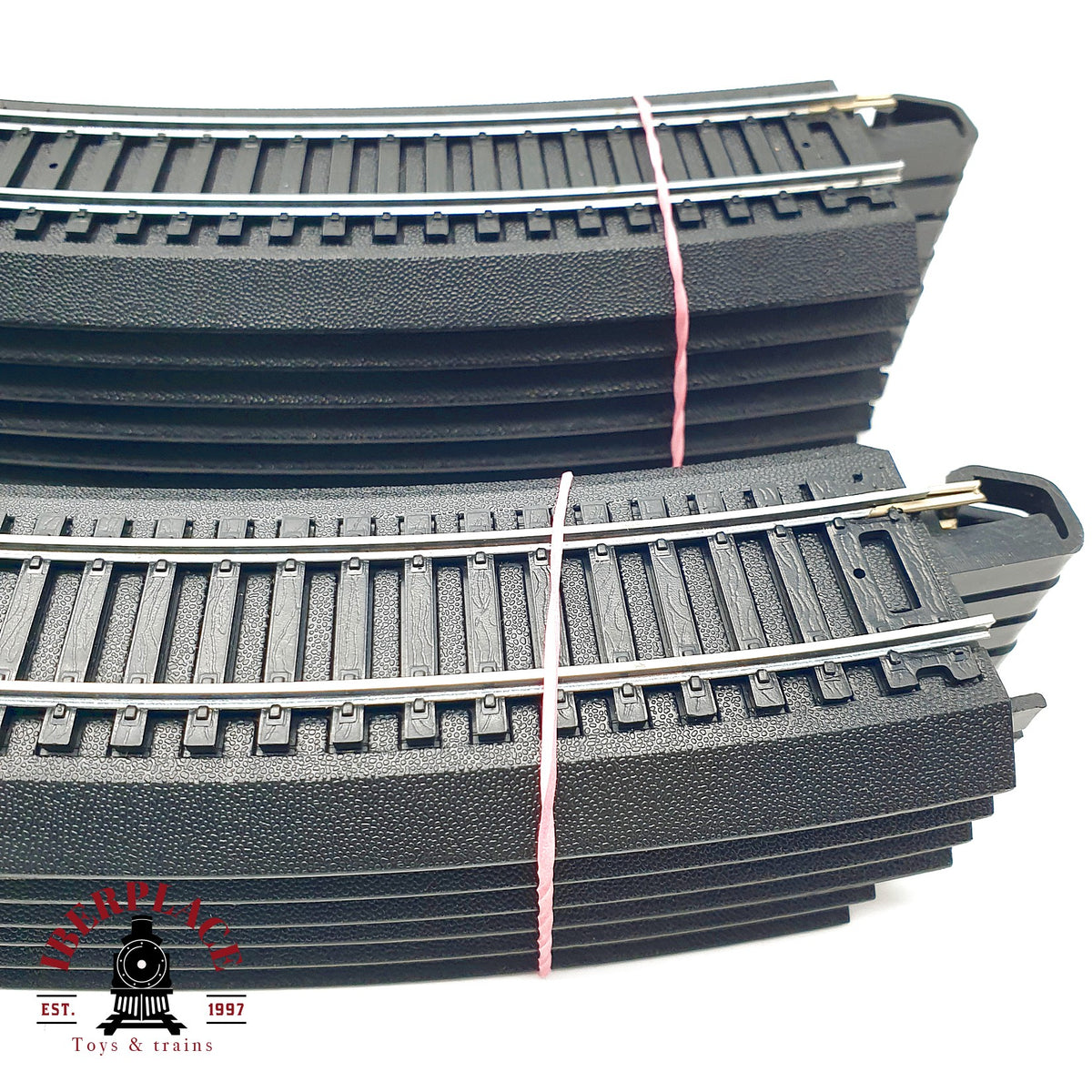 ♻️ Bachmann 12x D382607 vias curvas - 🟢 GRADE A Escala H0 1:87