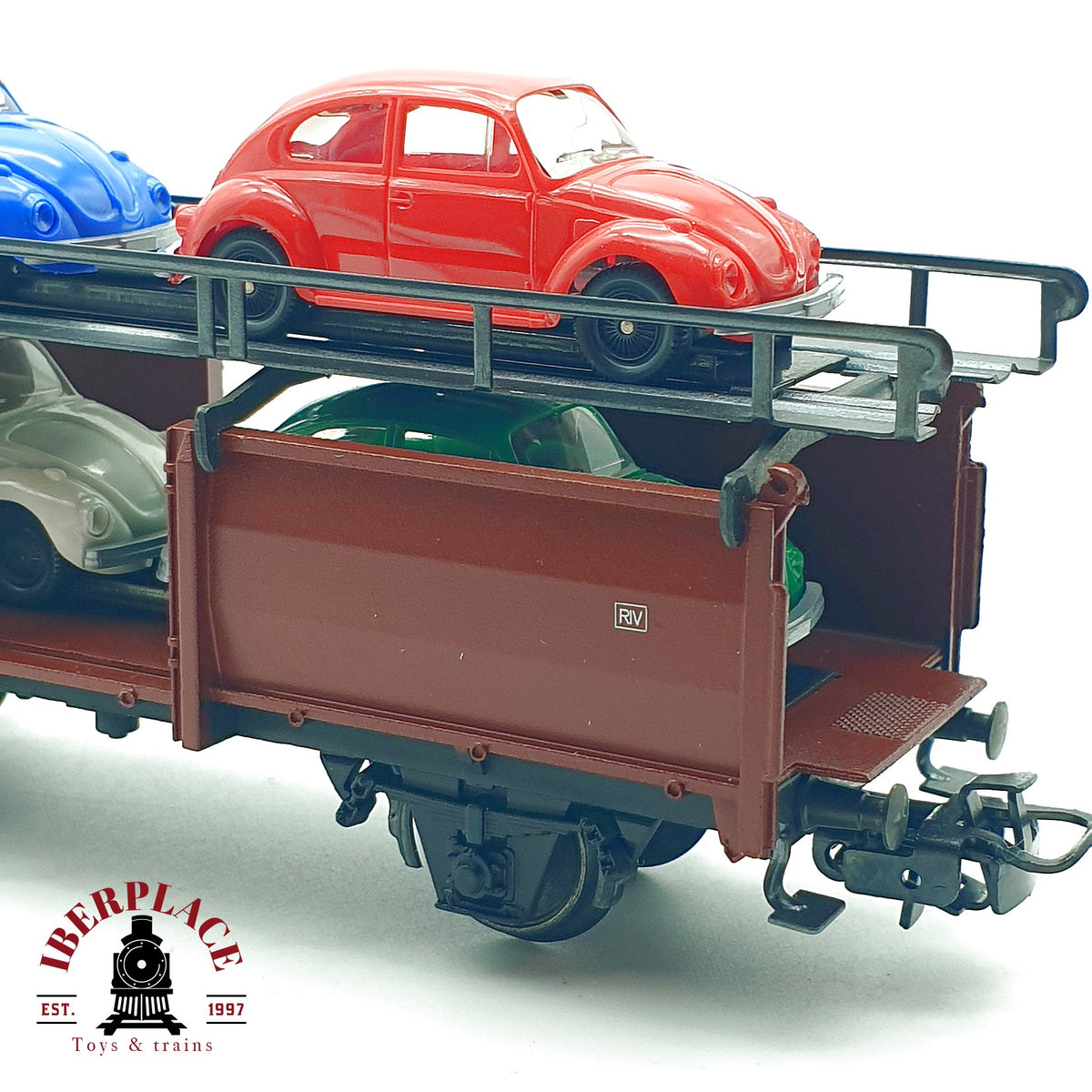♻️✨ Märklin 4613 Vagon portacoches Autotransportwagen VW Escarabajo DB AC Escala H0 1:87