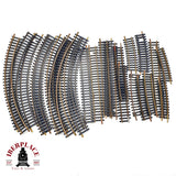 ♻️ Fleischmann 25x 6020 1701 1700 vias curvas y rectas 🟡 GRADE B Escala H0 1:87
