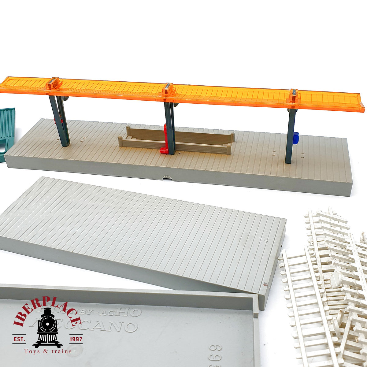 ♻️ Hornby Acho Lote andenes estación marquesina vallas Escala H0 1:87