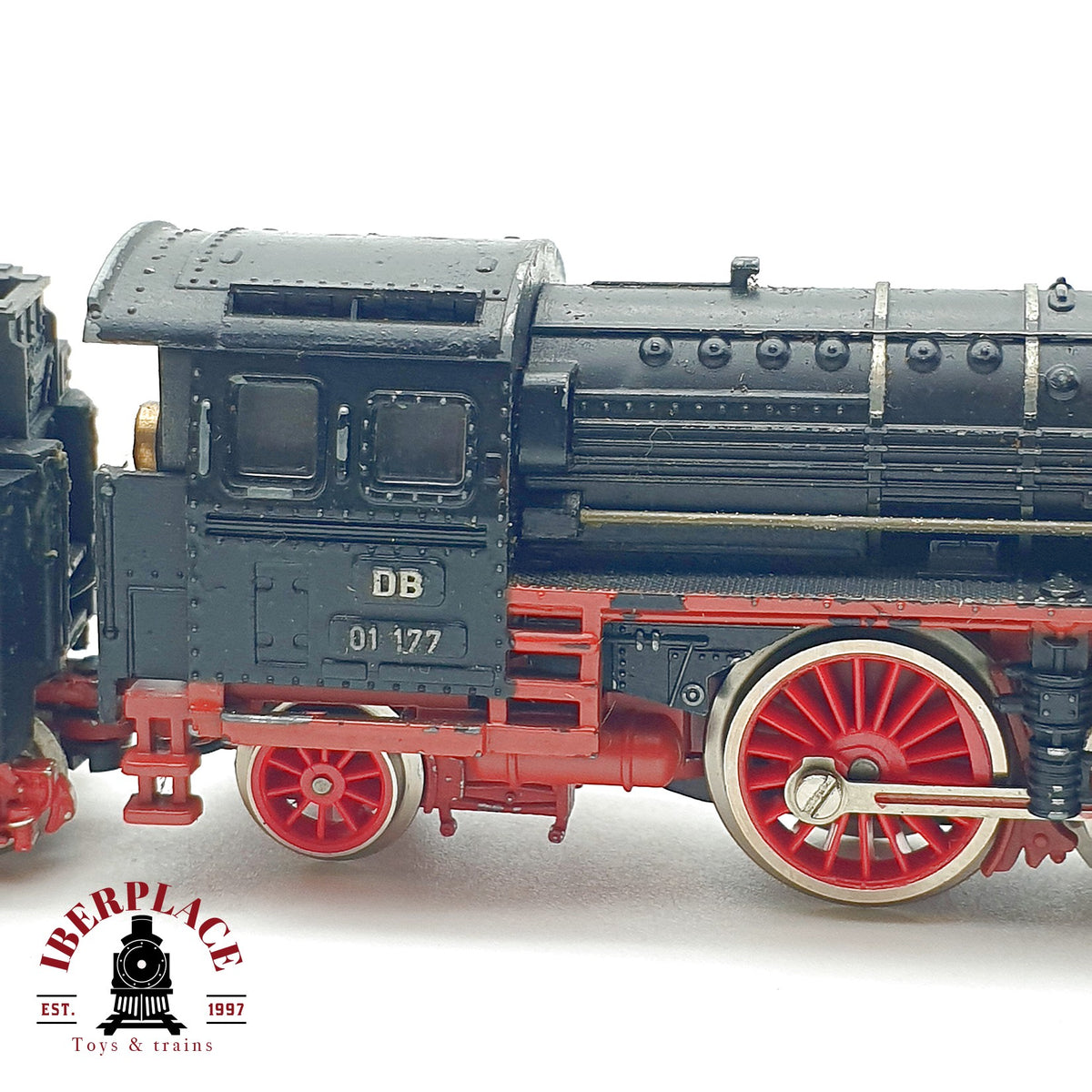 ♻️ Arnold Rapido locomotora vapor BR 01 177 DB Ep III escala N 1:160