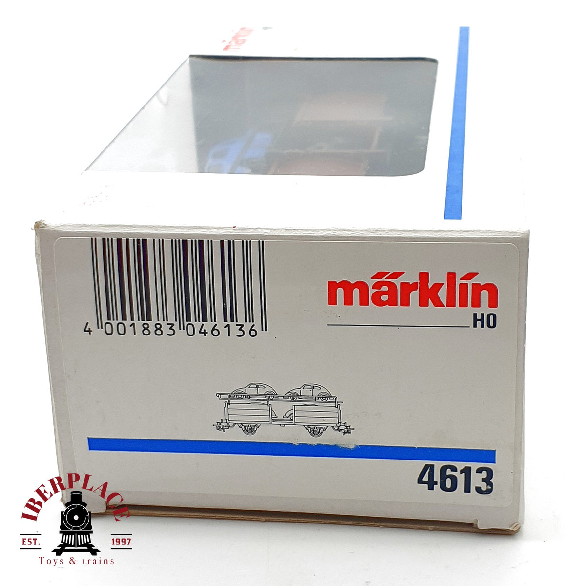 ♻️✨ Märklin 4613 Vagon portacoches Autotransportwagen VW Escarabajo DB AC Escala H0 1:87
