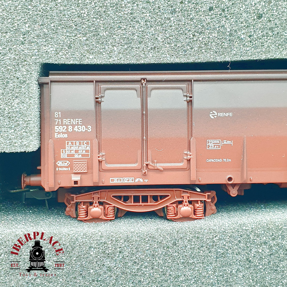 ♻️✨ Electrotren 6509K set 3 vagones bordes altos Eales RENFE RN DC Escala H0 1:87