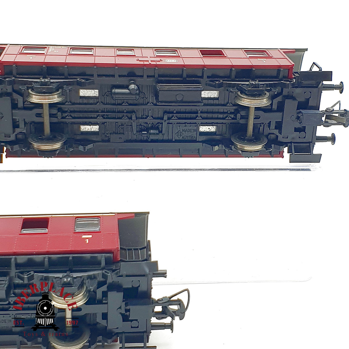 ♻️  Roco 3x vagones pasajeros Donnersbüchse DB Ep III 1ª y 2ª clase Escala H0 1:87