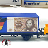 ♻️✨ Märklin 3x vagones Budweiser Deutschland 84566 4422 4471 DB Ep V Escala H0 1:87