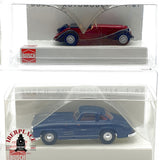 ♻️ ✨Busch 4x coches clasicos Horch Bentley Mercedes 300SL Morgan Escala H0 1:87