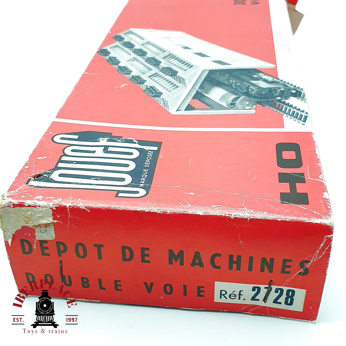 ♻️ Jouef 2728 deposito locomotoras 2 vias Escala H0 1:87
