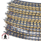 ♻️ Hornby Dublo 3-Rail Lote vias curvas y desvios vintage 00 1940 - 50's - 🔴 GRADE C Escala H0