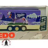 ♻️ ✨ Albedo camion trailer Renault AE Milka 20 Jahre Lila Kuh Escala H0 1:87