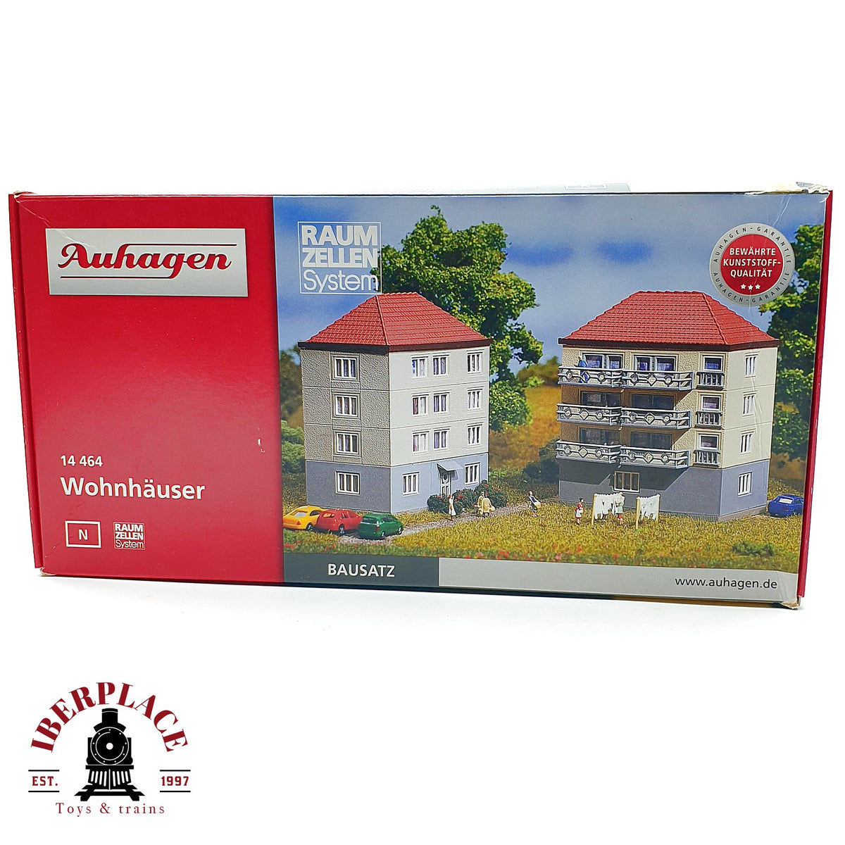 ♻️ Auhagen 14464 Wohnhäuser bloques viviendas casas edificación kit Escala N 1:160
