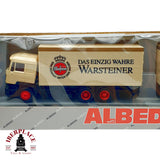 ♻️ ✨ Albedo camion MAN con remolque cerveza Warsteiner Escala H0 1:87