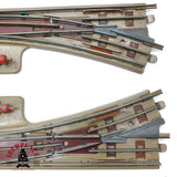 ♻️ Hornby Dublo 3-Rail Lote vias curvas y desvios vintage 00 1940 - 50's - 🔴 GRADE C Escala H0