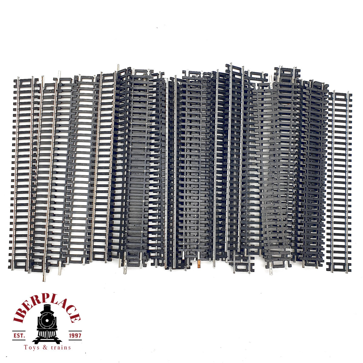 ♻️ Lima 30x 3020 vias rectas 220mm  - 🟡 GRADE B Escala H0 1:87