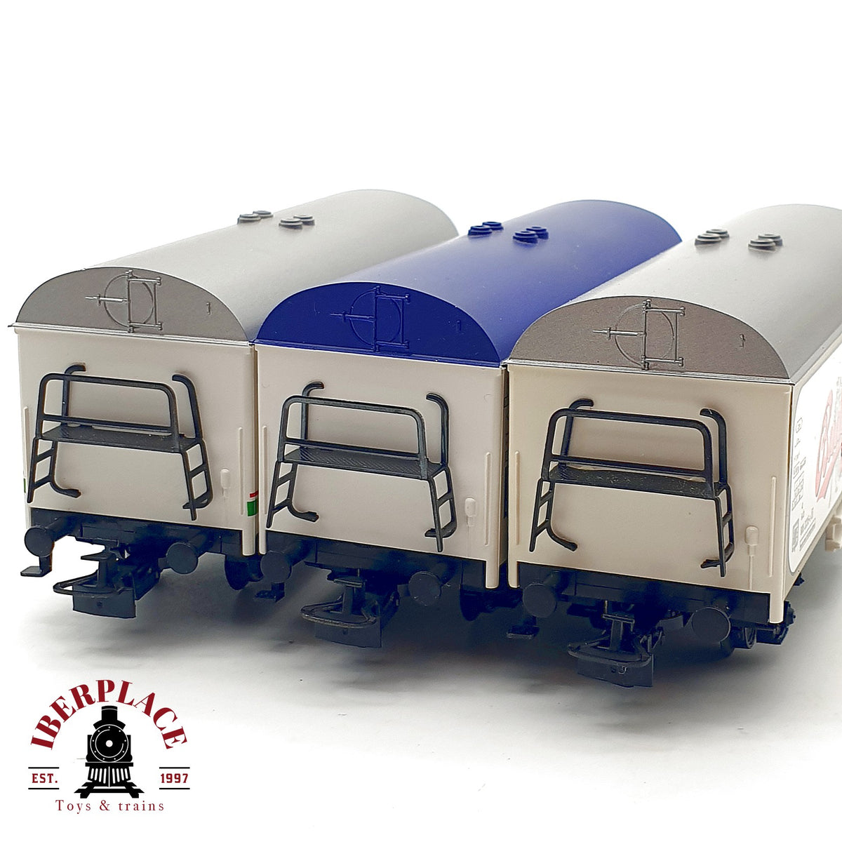 ♻️✨ Märklin 3x vagones cerveceros Budweiser Kelts Veltins 4419 4416 4422 Escala H0 1:87