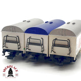 ♻️✨ Märklin 3x vagones cerveceros Budweiser Kelts Veltins 4419 4416 4422 Escala H0 1:87