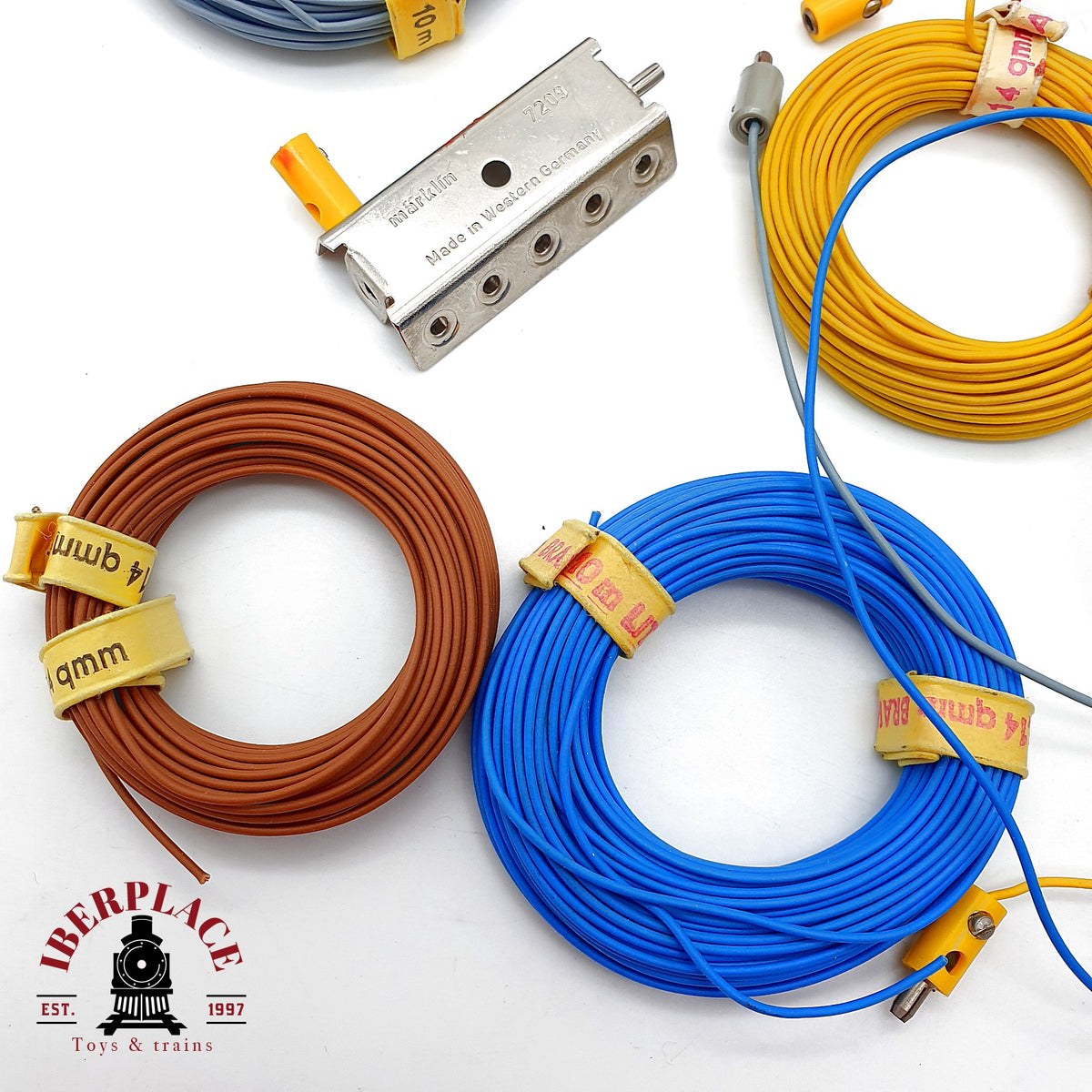 ♻️ Märklin Brawa Lote cables conexion clavijas distribuidor Escala H0 1:87