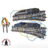♻️ Märklin 2262 2263 pareja desvíos eléctricos a la derecha 🔴 GRADE C Escala H0 1:87