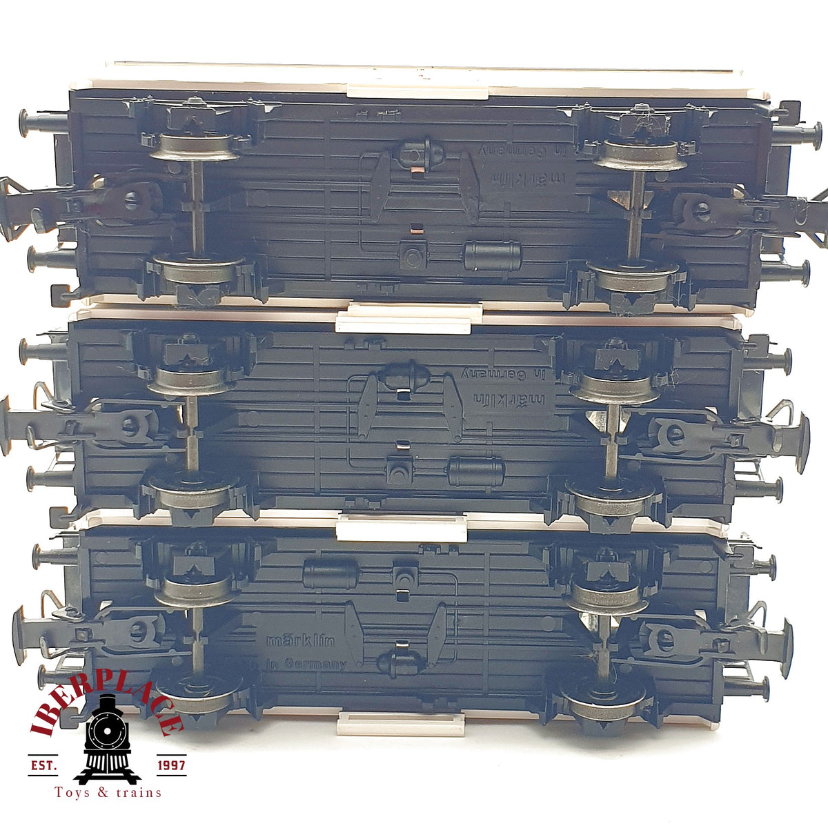 ♻️✨ Märklin 3x vagones cerveceros Budweiser Kelts Veltins 4419 4416 4422 Escala H0 1:87