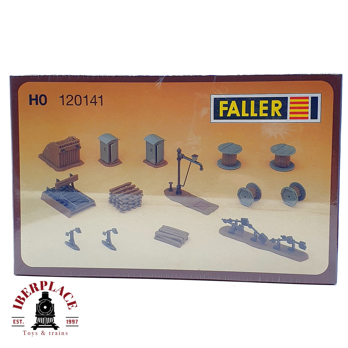 ♻️ 🆕 Faller 120141 Accesorios equipamiento deposito vias maqueta kit Escala H0 1:87