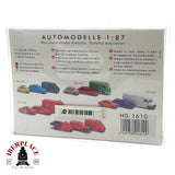 ♻️ ✨ Busch 1610 3 coches Smart Forfour y Smart Roadster Escala H0 1:87