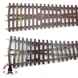 ♻️ 2x Desvíos manuales a la izquierda - 🟡 GRADE B -🔴 GRADE C Escala H0 1:87