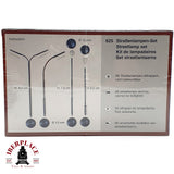 ♻️🆕 Faller 625 Farolas lamparas iluminacion calle maqueta kit Escala H0 1:87
