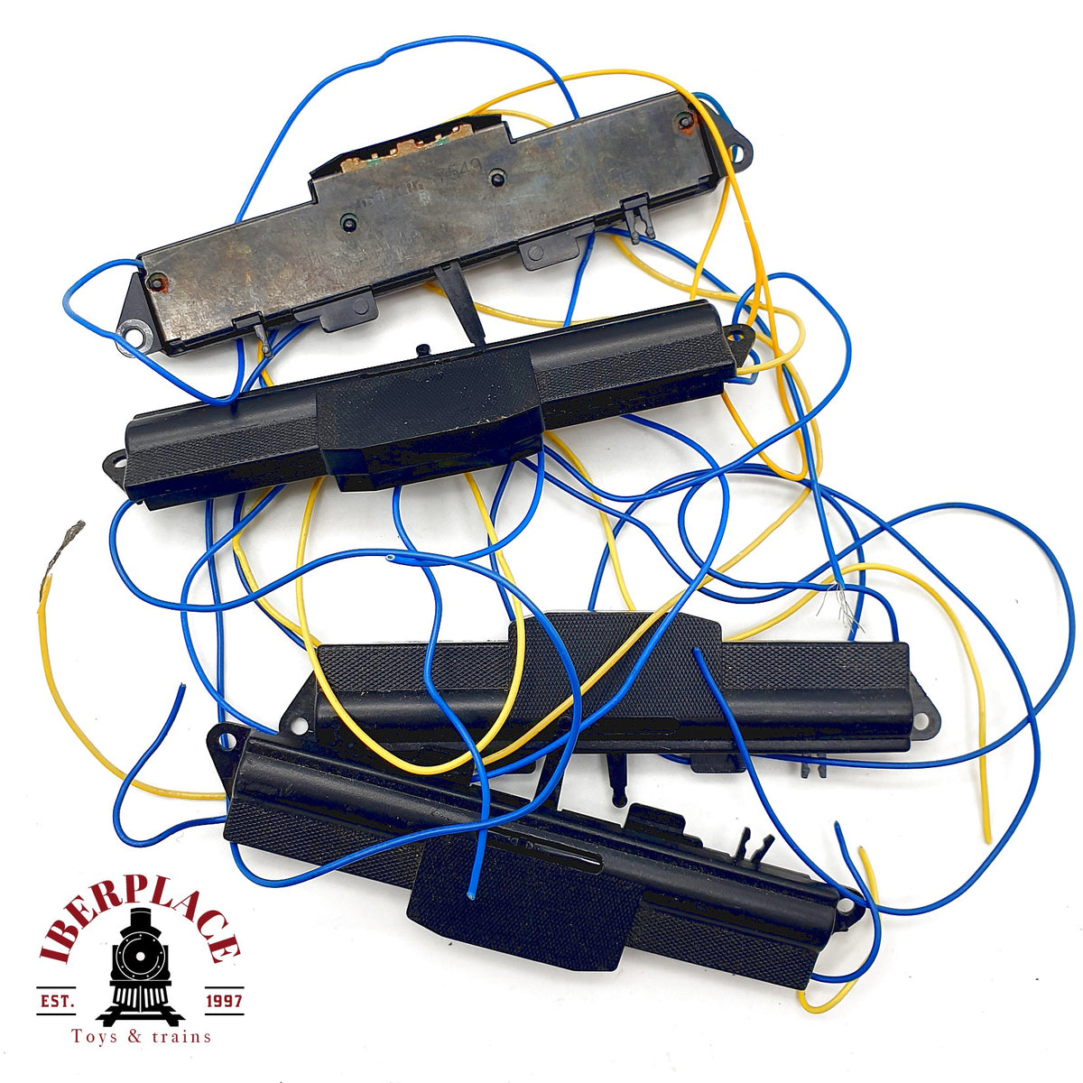 ♻️ 🚂 Märklin 4x motores electromagnéticos desvios via K - 🟢 GRADE A Escala H0 1:87