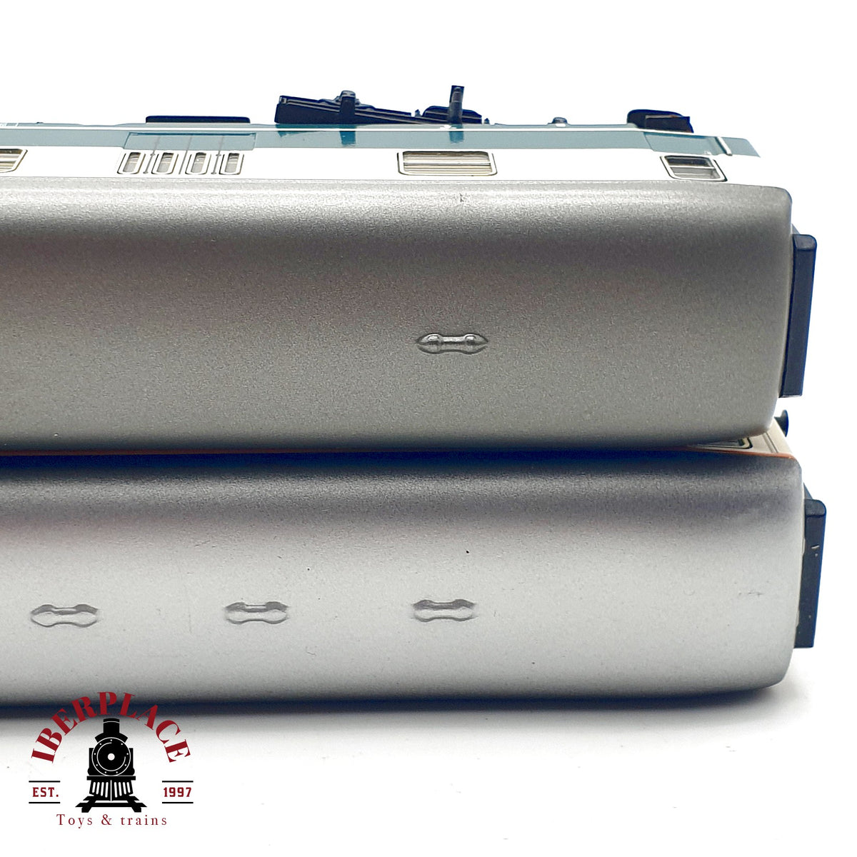 ♻️✨ Märklin 2x vagones pasajeros DB 4111 4112 1a 2a clase azul beige AC Escala H0 1:87