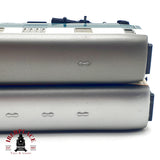 ♻️✨ Märklin 2x vagones pasajeros DB 4111 4112 1a 2a clase azul beige AC Escala H0 1:87